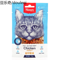 wanpy顽皮猫 猫零食6包小鱼干加菲猫宠物猫咪磨牙棒小零食小奶猫