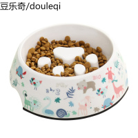 宠物慢食碗狗盆狗碗单碗狗粮食盆防噎缓食盆猫盆猫粮碗猫饭盆用品
