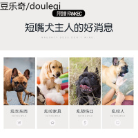法斗嘴套防咬叫防乱吃斗牛犬巴哥短嘴狗狗嘴套可喝水宠物面罩