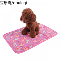 新款宠物垫宠物被狗狗毯狗狗垫子宠物毛毯保暖珊瑚绒爪印毯猫毯子