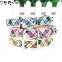 狗狗项圈颈圈骨头镶钻宠物项圈铆钉猫项圈PU猫咪脖圈项链狗用品