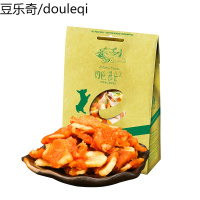 静一泰迪贵宾幼犬磨牙狗零食鸡肉缠香蕉训犬宠物奖励肉干100g