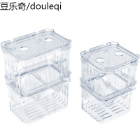 孔雀鱼繁殖盒鱼缸非亚克力隔离盒特大号产卵孵化产房小鱼苗幼大鱼