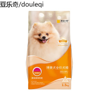 狗粮 疯狂的小狗博美幼犬成犬小型犬专用犬粮天然通用型3斤*2包