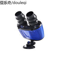 静一冲浪泵鱼缸水族箱造浪泵双头清洁神器静音吸盘防反转造流泵超