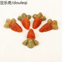 买5送1】仓鼠兔子天竺鼠龙猫饼砖手工胡萝卜版饼1个装
