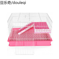 兔笼防喷尿兔子荷兰猪笼子宠物用品养殖特大号家用别墅窝自动清粪