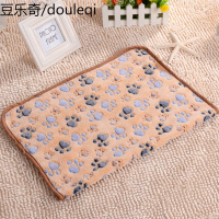 宠物空调毯夏天泰迪狗床狗垫子猫狗窝毛毯被子狗狗用品珊瑚法兰绒