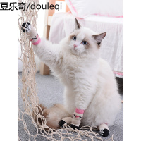 猫鞋子狗狗袜子宠物脚套防脏泰迪猫咪袜子防抓4只小狗防滑袜套