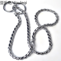 不锈钢马犬p链大型犬狗项圈中型犬小型犬训狗用品金毛狗圈颈圈
