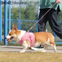 狗狗牵引绳防咬断泰迪狗狗背心式遛狗绳小中型犬遛狗神器金毛用品