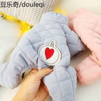 狗狗衣服秋装爱心小灯泡四脚棉衣小型犬冬装泰迪秋冬潮牌保暖服装