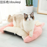 猫垫子夏天蝴蝶结耳朵款狗狗垫子泰迪凉席狗窝宠物猫咪睡垫耐咬