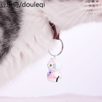 静一-猫铃铛猫咪项圈脖圈颈圈吊坠可爱猫项链挂件饰品款式随机