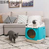 静一TOM CAT自由舱仓全封闭猫厕所大号猫砂盆防砂带出送猫砂铲