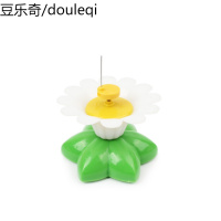 猫咪玩具互动小玩具逗猫棒猫用品 电动小鸟飞舞蝴蝶绕鲜花
