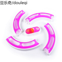 静一咪游乐盘逗猫玩具拼接轨道球玩具猫抓板