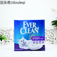 静一Ever Clean蓝钻猫砂紫标清香 膨润土砂结团砂14磅25磅