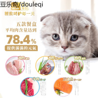 日本丹特医生猫咪营养主食餐盒成猫幼猫老猫全猫零食湿粮餐盒100g