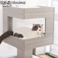 elite伊丽大型猫爬架猫窝树一体猫抓板 玩具猫跳台抓柱猫架子