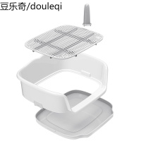 宠物狗小型犬泰迪比熊狗尿盆便盆自动防踩屎神器冲水用品