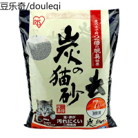 IRIS爱丽思猫砂 猫沙活性炭砂碳砂 膨润土高凝固结团 7L/4.4kg