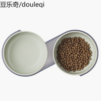 pidan猫碗双碗 猫碗套装带架子倾斜猫食盆饭盆水碗防打翻宠物用品