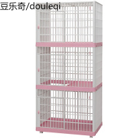 爱丽思树脂猫笼宠物猫咪笼子双层三层猫别墅房子大号家用宠物用品