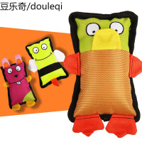 发声有趣 牛津布材质泰迪金毛比熊贵宾宠物玩具幼犬毛绒骨头玩具