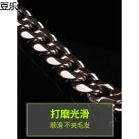 狗先生 不锈钢p字链中型大型犬蛇链金毛马犬狗狗项圈狗脖链训狗链