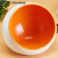 宠物食碗 猫咪陶瓷碗猫咪食碗大脸猫加菲猫食碗斜面喂食碗猫狗碗