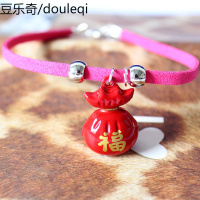 特价可爱铜卡通猫咪项链猫咪项圈泰迪犬贵宾用品挂件狗项圈饰品