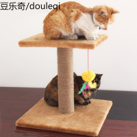猫咪玩具 小型猫跳台趣味猫抓板全国多省包猫玩具猫窝宠物用品