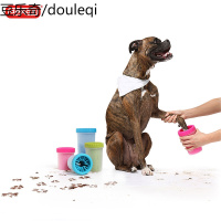 美国DEXAS宠物狗狗狗洗爪子狗洗脚器洗脚机柔软硅胶刷