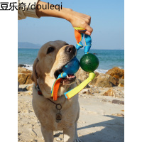 宠物玩具发声耐咬互动磨牙球小中大型犬狗狗球金毛拉布拉多绳结棒