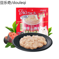 伊纳宝猫零食妙好啾噜营养猫咪零食布丁幼猫罐头妙鲜湿粮猫条20根