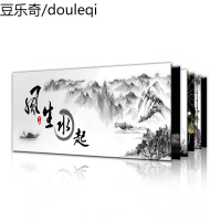 鱼缸背景纸 水族箱壁纸3D高清背景画立体装饰贴画仿真底板纸贴纸