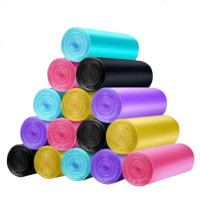 [足数足量]新料加厚平口垃圾袋点断式家用办公酒店塑料袋