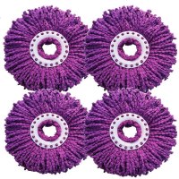 棉线通用加厚吸水旋转拖把头替换装拖布头不掉毛好神拖墩布头