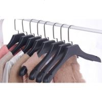 5个/10个装宽肩防滑衣架服装店成人衣挂家用西装塑料衣撑