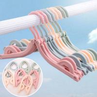 [优选]旅行折叠衣架便携式魔术晒衣架宿舍神器多功能可折叠