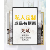 挂画布画 DIY来图定做任意尺寸定制 布画装饰 现代简约 挂画 布艺