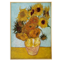 梵高向日葵星空装饰画无框现代大尺寸挂画艺术凡高复古超大巨幅