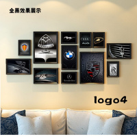 汽车4S店赛车装饰画奔驰宝马大众奥迪车行装饰画跑车挂画豪车壁画