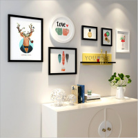 温馨客厅装饰画小清新房间墙上挂画现代简约餐厅沙背景墙面壁画