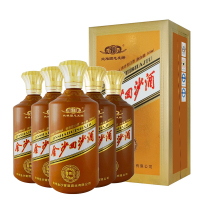 金沙回沙酒尊贵级 酱香型白酒（内含3只手提袋）53度500ml*6瓶