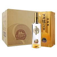 泸州老窖 52度窖龄酒60年 浓香型白酒 （内含3只手提袋）500ml*6瓶