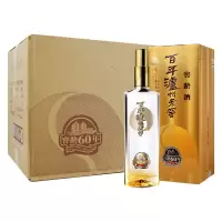 泸州老窖 52度窖龄酒60年 浓香型白酒 （内含3只手提袋）500ml*6瓶