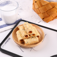 【福義轩】手工芝麻味蛋卷 8.5g/个 礼盒装 休闲零食小吃蛋卷 饿了馋了来一个 单个包装 营养更卫生