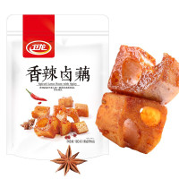 卫龙 香辣卤藕180g*2 袋装 卤味藕片莲藕素食小吃 即食代餐香脆办公室佐餐食品休闲零食